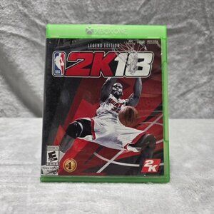 NBA 2K18 Shaq Legend Edition Xbox One Game Pre-Owned Heat #32 Cover Complete